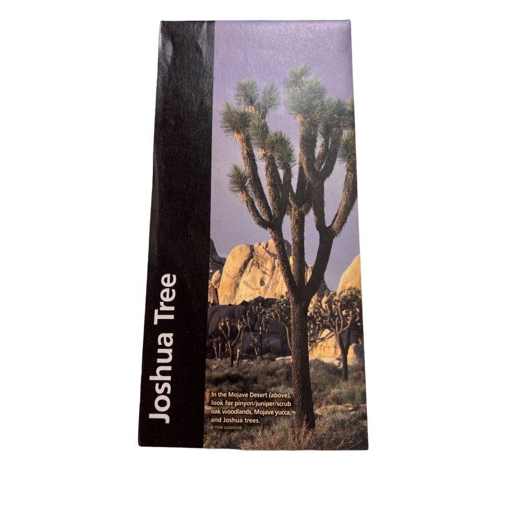 Joshua Tree 2010 Travel Map National Park Tourist Guide Brochure Collector